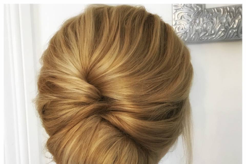 Classic chignon