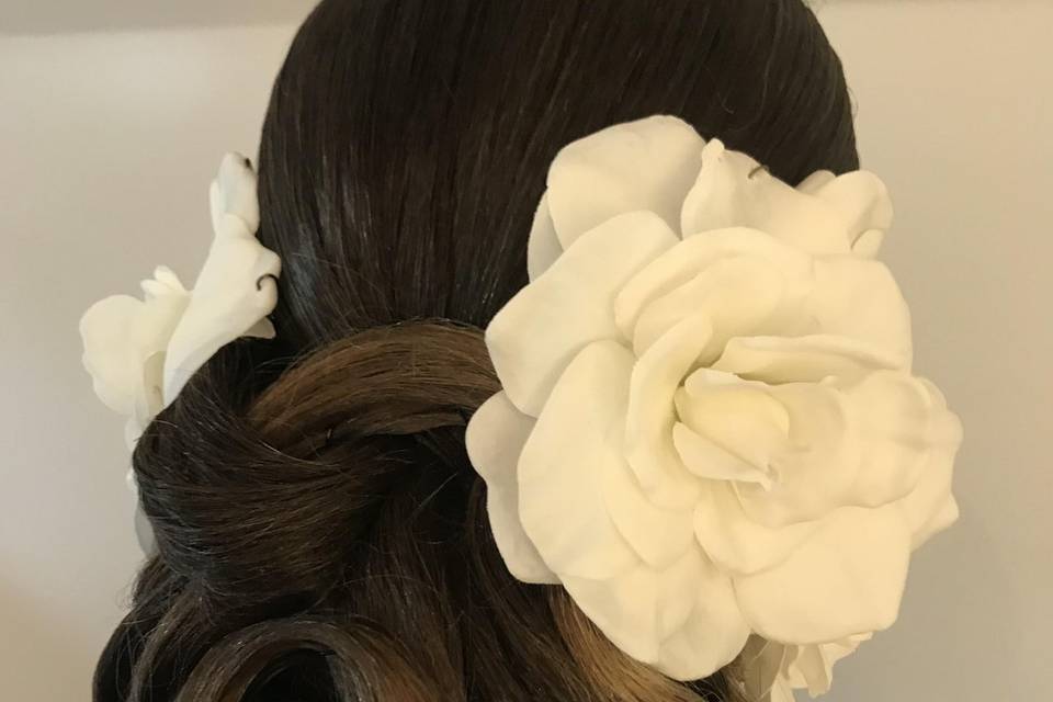 Vintage updo