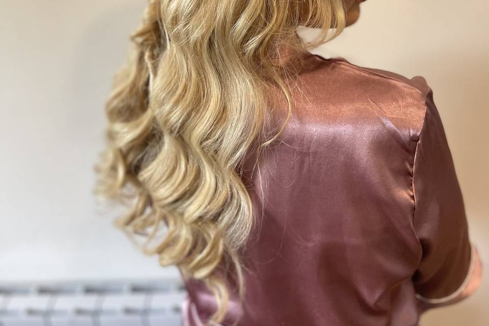 Half up half down