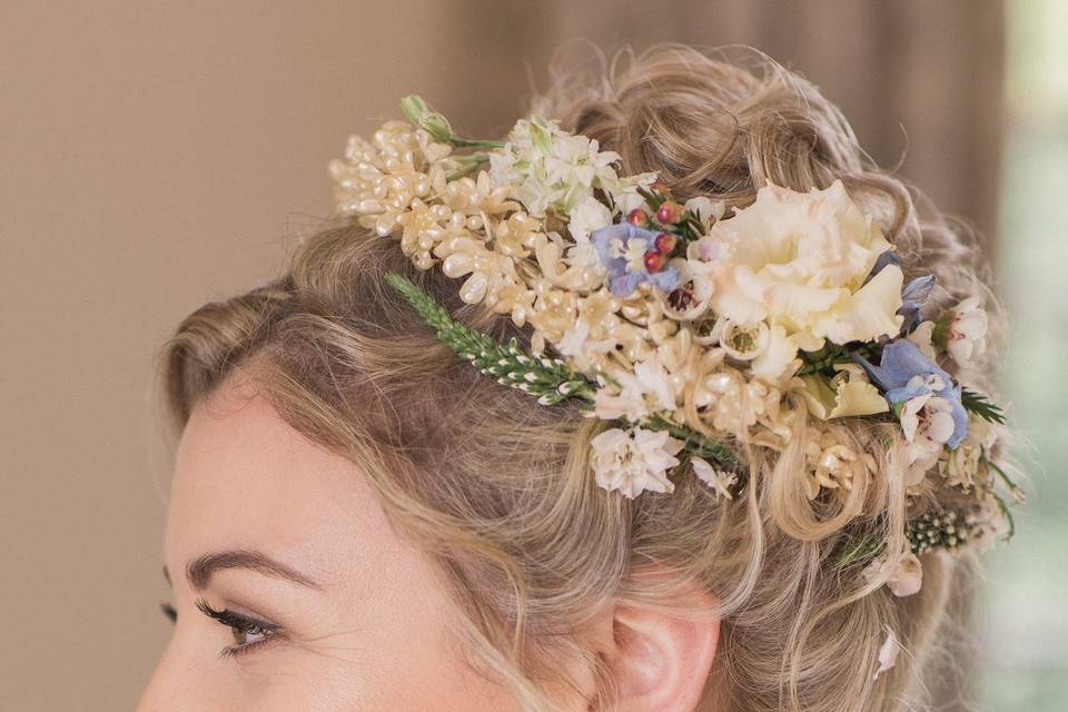 Braided updo