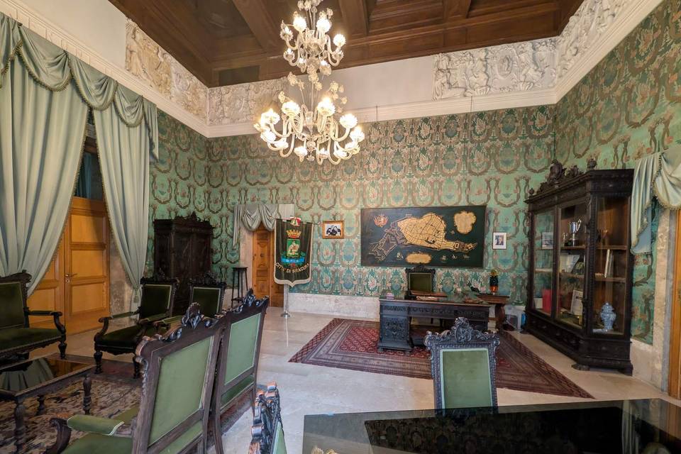 The mayor's room in Palazzo Ve
