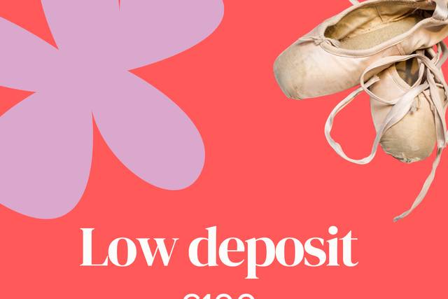 Low deposit offer 27/28 dates