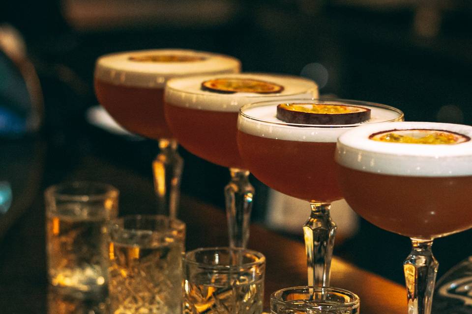 The finest passionfruit martinis