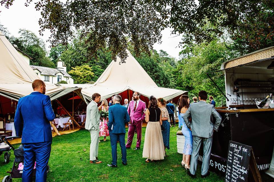 Marquee wedding