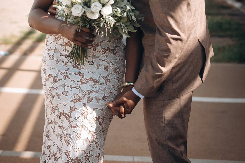 Couple kissing