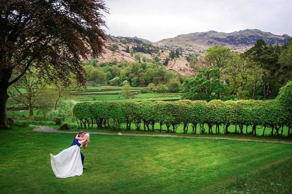 Stunning backdrop