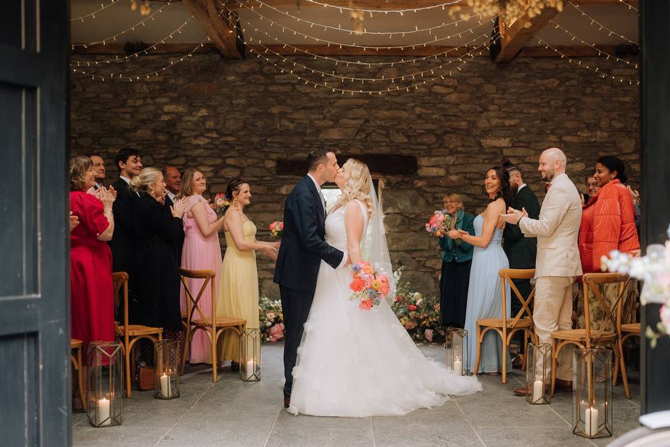 Barn ceremony