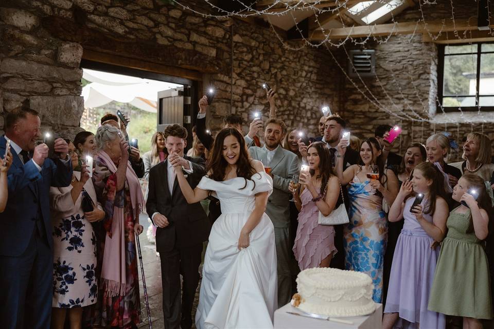 Time to cut the cake