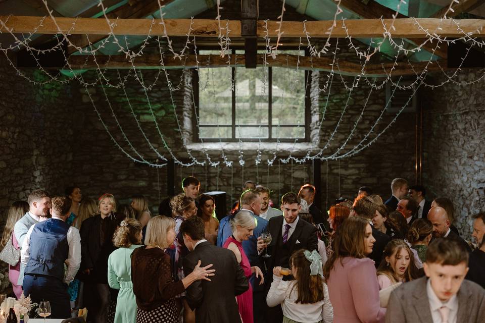 Party in the barn