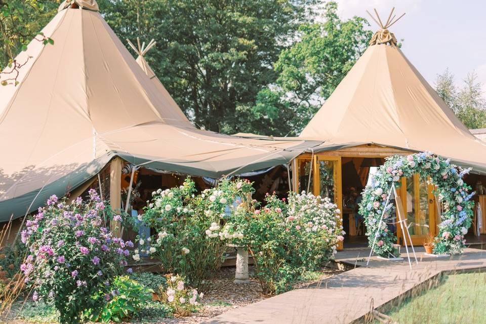 Tipi Wedding