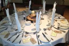 Tables with special embellishments