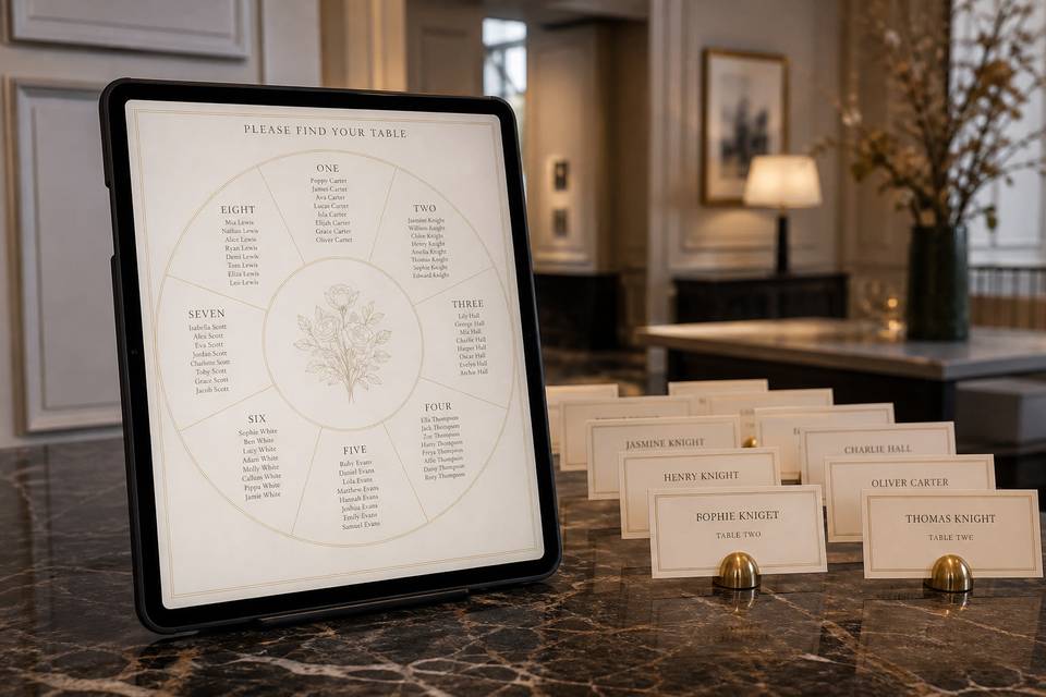 Wedding stationery detail by House of Vellum