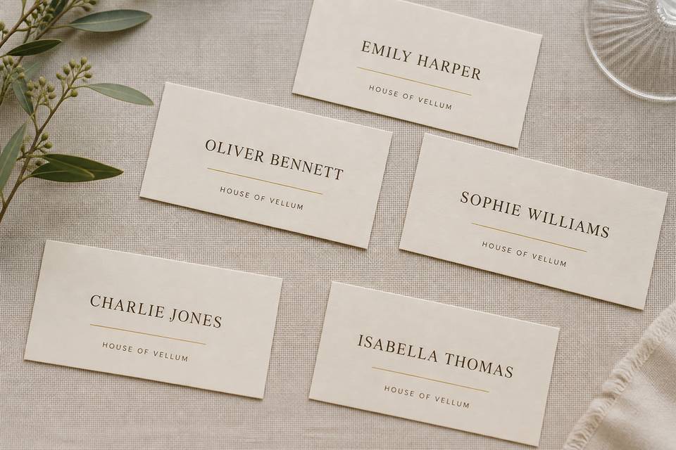 Wedding stationery detail by House of Vellum