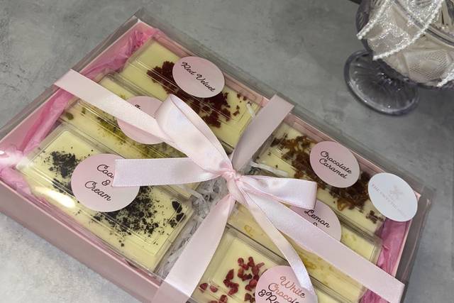 Wedding cake taster boxes