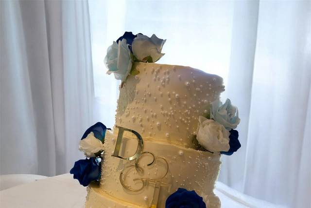3 tier pearl cake