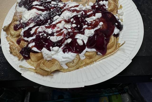 Black Forest waffle