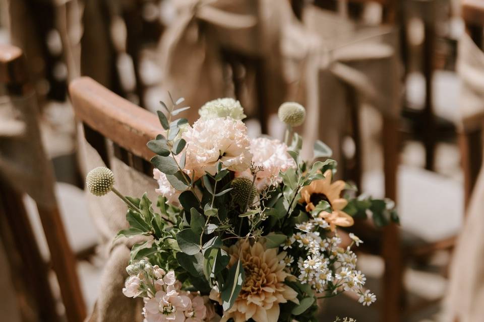 Aisle flowers