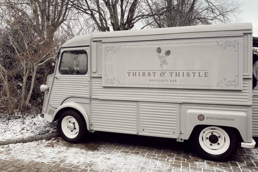 Thirst and Thistle mobile bar