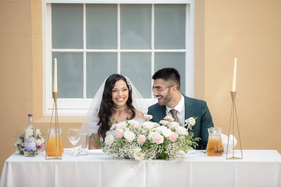 Sweetheart table