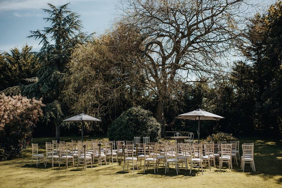 Outdoor ceremony