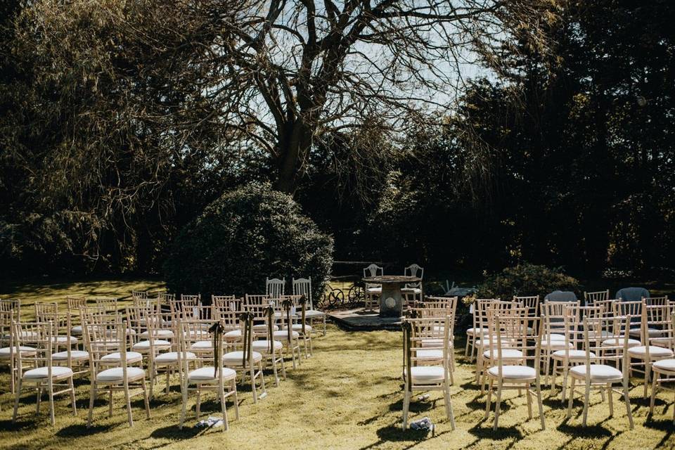 Garden ceremony