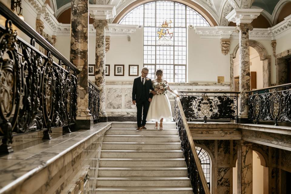 Marble Staircase