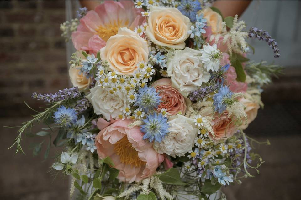 Peony bouquet