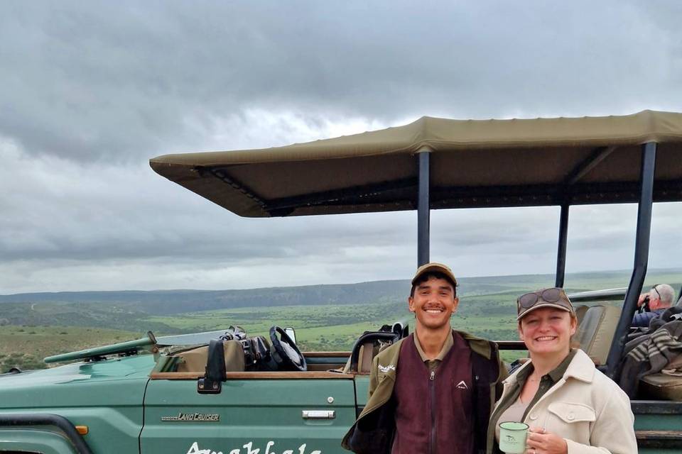 On safari in Amakhala