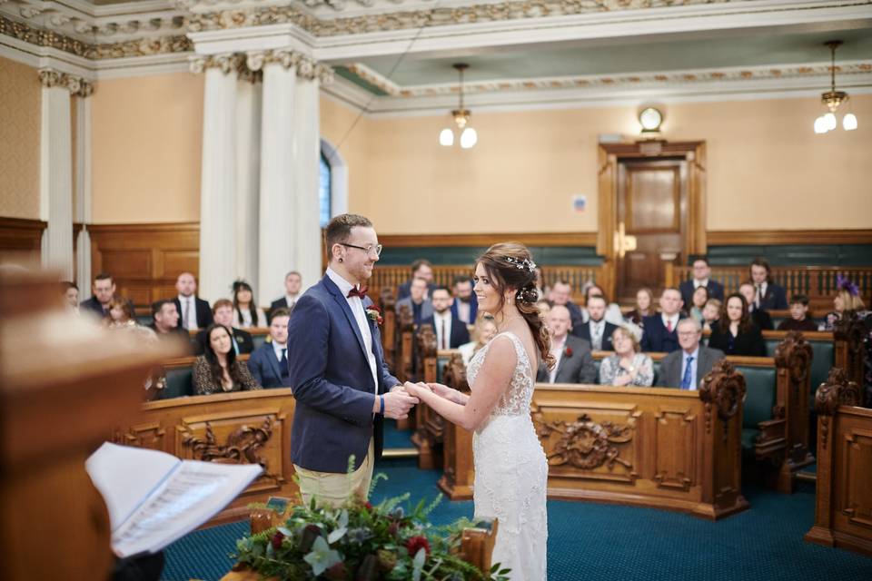 Council chamber ceremony