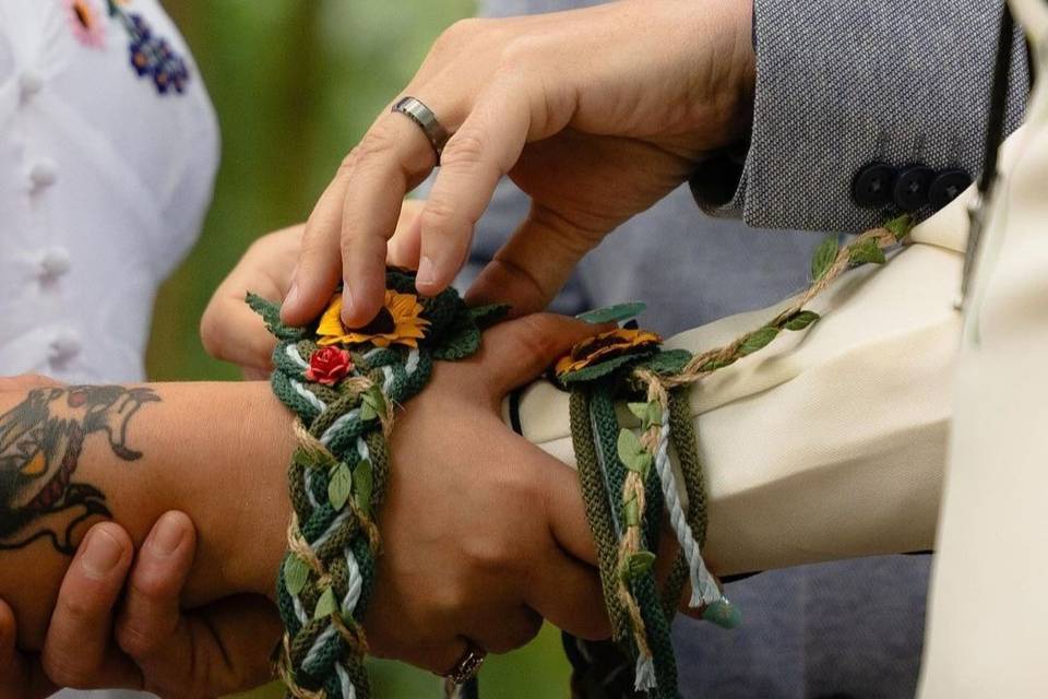 Handfasting with Paul