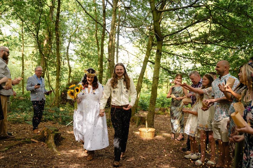 Woodland Forest Wedding 1