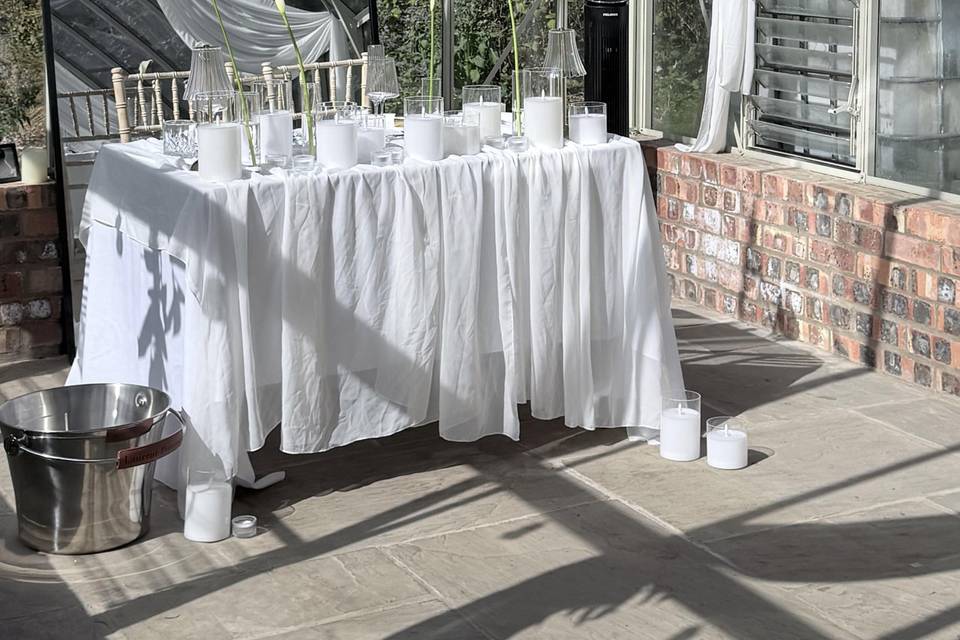 Elopement meal