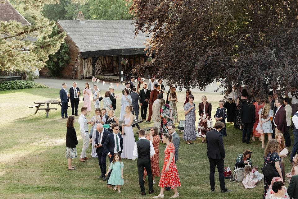 Drinks Reception Gardens