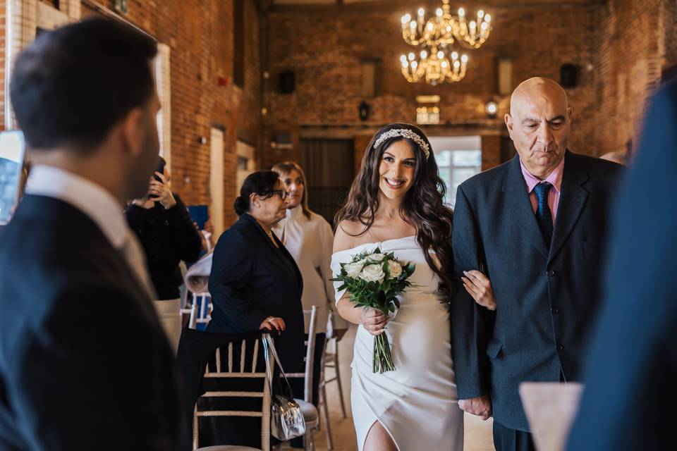 Brides entrance