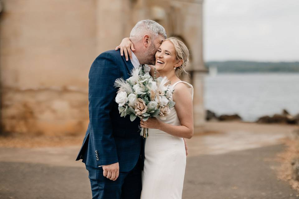 Couple at normanton church