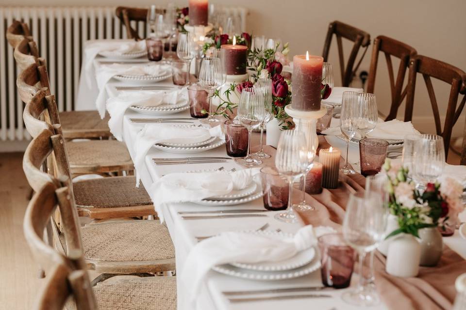 Reception Table Design