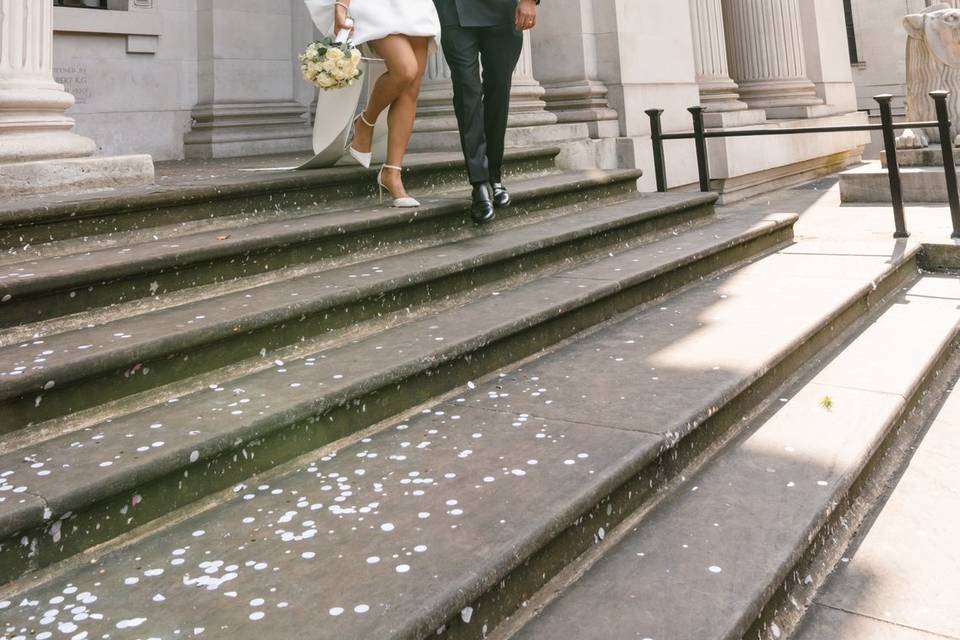 Just married