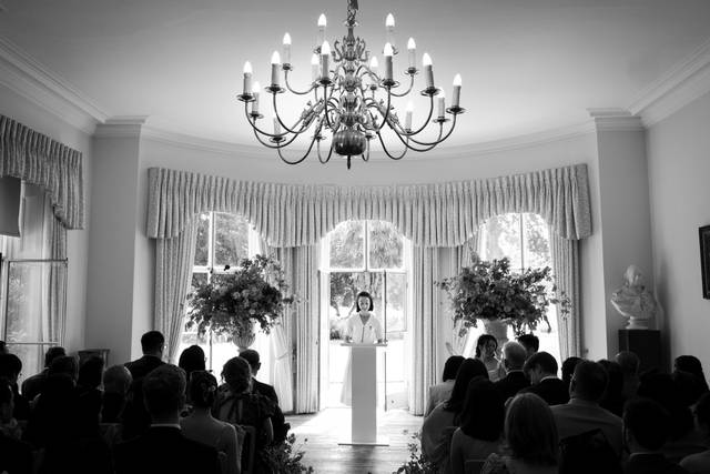 Kew Gardens wedding ceremony