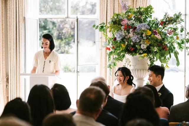 Kew wedding ceremony
