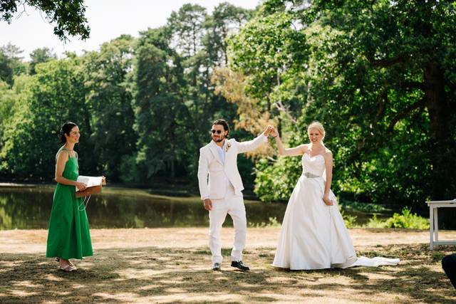 Lakeside ceremony