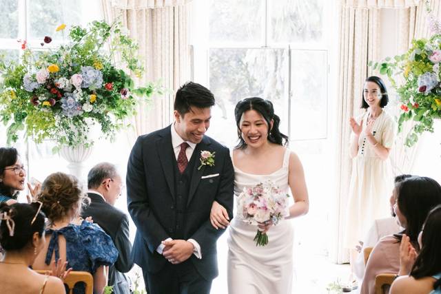 Kew Gardens wedding ceremony