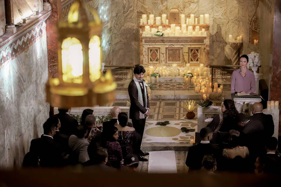Fitzrovia Chapel ceremony