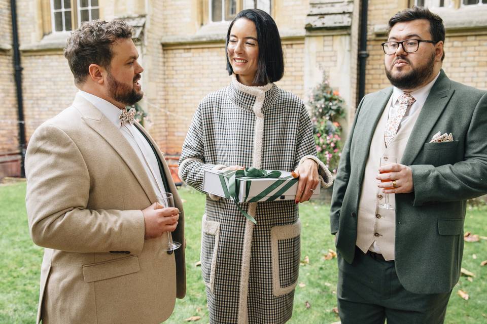 Le Gothique outdoor ceremony