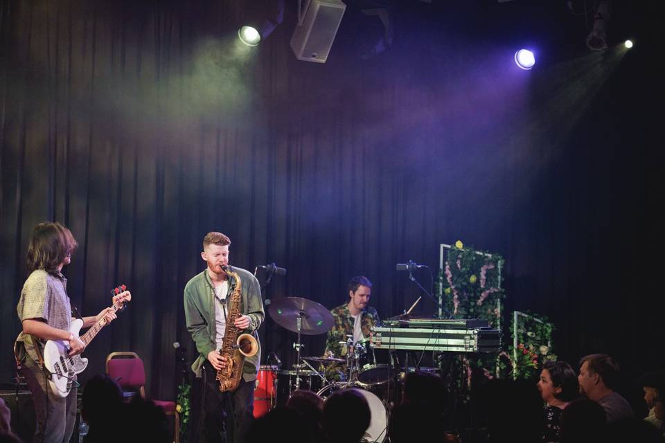 Performing at The Algar Room