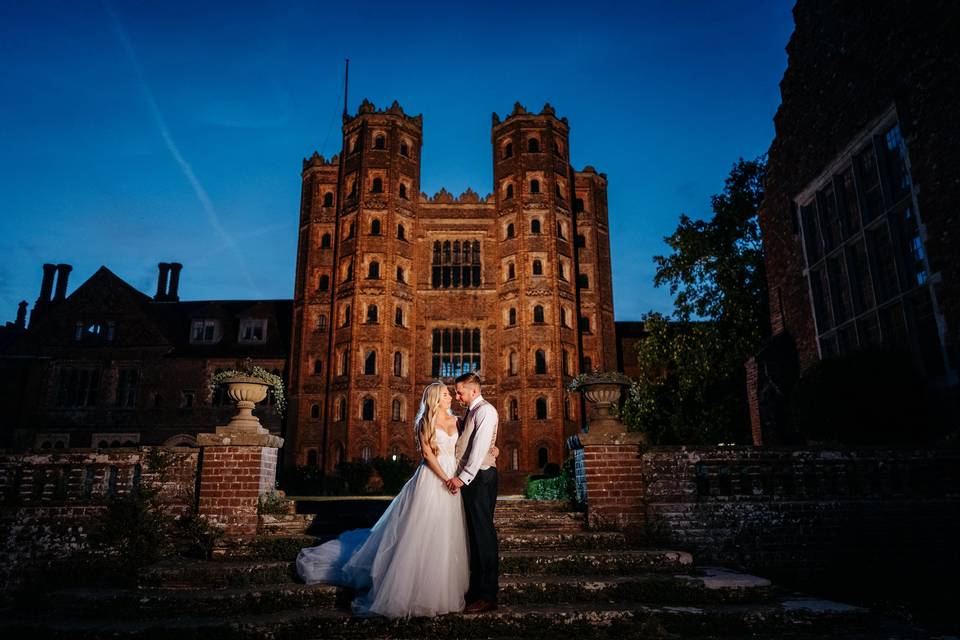 Intimate couple portrait