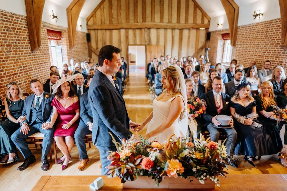 Corsellis Room ceremony