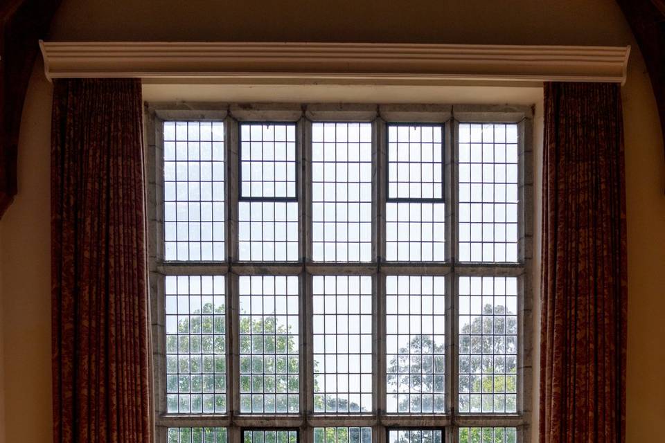 The Long Gallery window