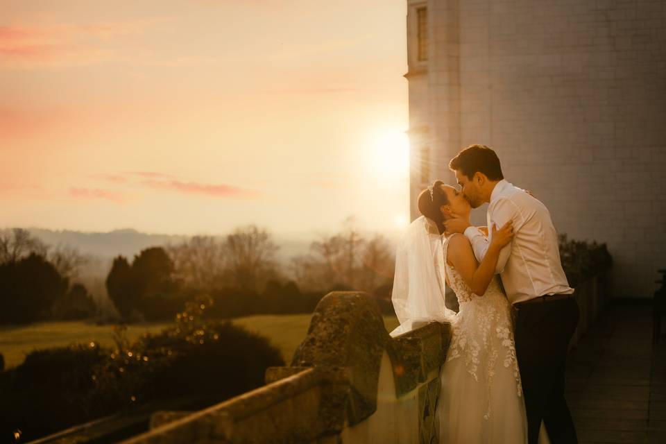 Bride and groom