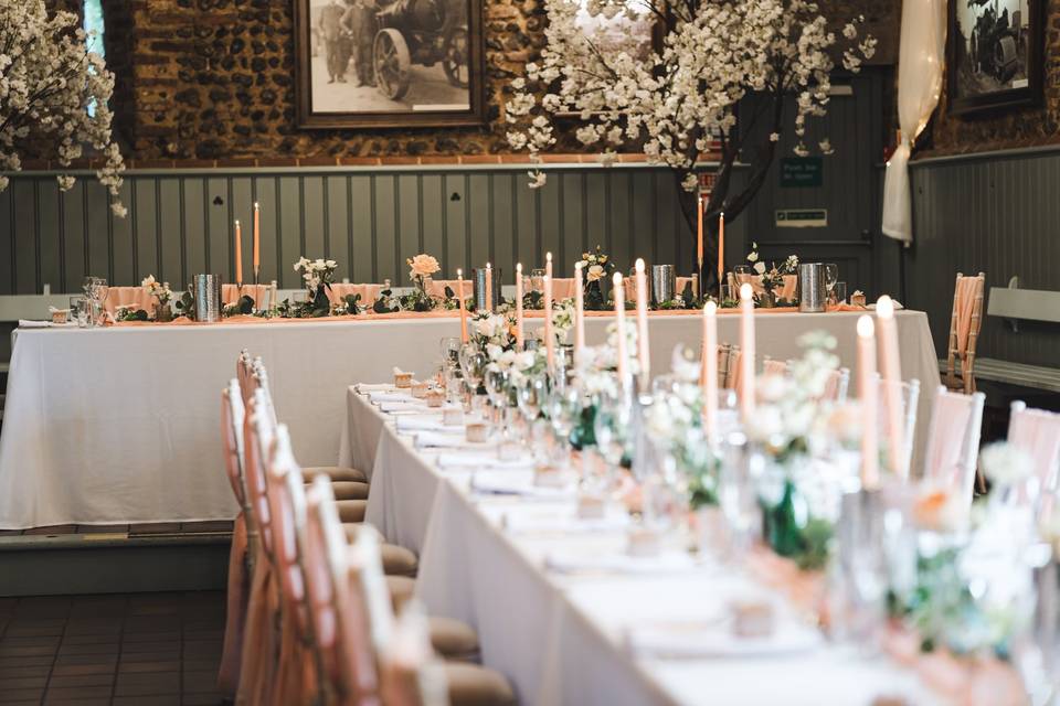 Barn Wedding Breakfast