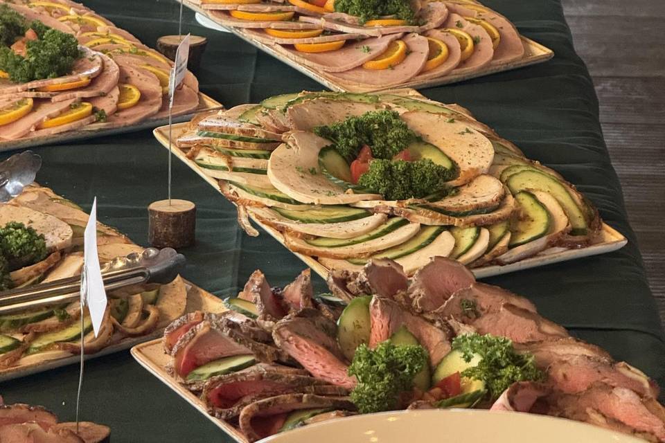 Cold fork buffets